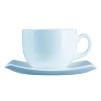 Delice Blanc Cup & Saucer (18 of Each) 5.5oz 16cl (36 Pack) Delice, Blanc, Cup, &, Saucer, (18, of, Each), 5.5oz, 16cl