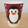 Double Wall XMAS Cup, Penguin Pattern 350ml/12oz (500 Pack) 