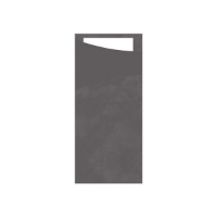 Duni Sacchetto Grey/ white napkin case of 500 
