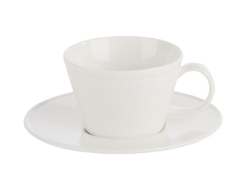 Embossed Espresso Saucer 12cm (Pack of 6) 
