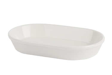 Embossed Oval Salad Dish 16cm (Pack of 6) 
