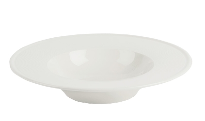Embossed Pasta Plate 25cm (Pack of 6) 