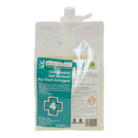 Evolution Antibac Potwash Detergent, 2x1.5L pouch Evolution, Antibac, Potwash, Detergent, Cleenol