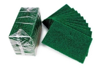 Extra Heavy Duty Green Scouring Pads 10 Pack 