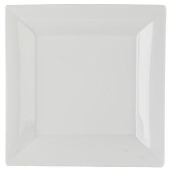 Flat Square Plate 21cm/8.25” (Pack of 6) 