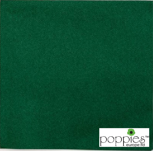 Forest Green 3 Ply 40cm Napkins (1000 Pack) 