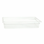 GN 1/1, 100mm Deep, 13Ltr, Gastronorm Container, Polycarbonate, Clear 