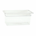 GN 1/3, 150mm Deep, 5.1Ltr, Gastronorm Container, Polycarbonate, Clear 