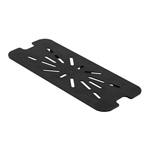 GN 1/3, Drain Shelf, Black, for Polycarbonate Gastronorm Container 