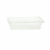 GN 1/4, 65mm Deep, 1.6Ltr, Gastronorm Container, Polycarbonate, Clear 