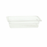 GN 1/4, 65mm Deep, 1.6Ltr, Gastronorm Container, Polycarbonate, Clear 