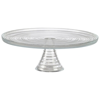 Glass Cake Stand (Each) Glass, Cake, Stand, Nevilles