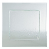 Gobi Square Plate Clear 10.25? / 26cm (6 Pack) 