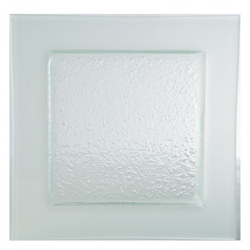 Gobi Square Plate Frost Edge 10.25” / 26cm (6 Pack) 