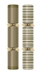 Gold Flittered Stripe Deluxe Cracker 14” (24 Pack) - SW-C244-GFD-X