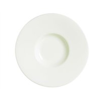 Grand Chef Moon Large Flat Satin Finish Plate 12.2” 31cm (12 Pack) Grand, Chef, Moon, Large, Flat, Satin, Finish, Plate, 12.2", 31cm