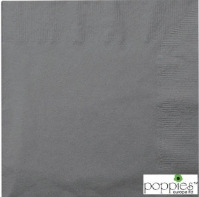 Grey 2 Ply 40cm Napkins (2000 Pack) 