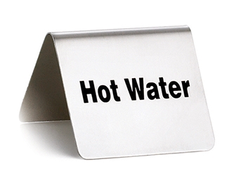  Hot Water Tent, Stainless Steel, 2.5 x 2” 