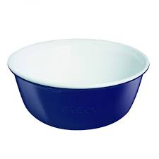 Impressions Bowl Blue  24cm (4 Pack) Impressions, Bowl, Blue, 24cm
