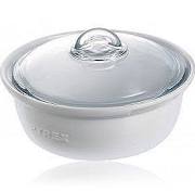 Impressions Bowl White   24cm (4 Pack) Impressions, Bowl, White,24cm