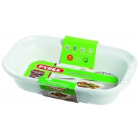 Impressions Rectangular Roaster White    33 x 24cm (4 Pack) Impressions, Rectangular, Roaster, White 33, x, 24cm