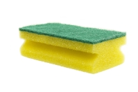 Industrial Finger Grip Green Scourers Sponge (x10) 