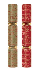 Joy Noel Christmas Cracker 12” (50 Pack) 