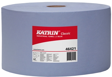 Katrin Classic Blue Wiping Roll 22cm x 380m 