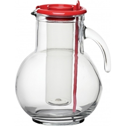 Kuffra Jug With Red Lid 75oz / 225cl  (6 Pack) 