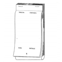 Large Order Pads - Carbonless (100 Pack) Large, No, Carbon, Waiter, Pads, 86.5mm, 165mm, Bemrose, Booth