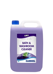 Lift Citrus Antibac Bath & Washroom Cleaner 5L Lift, Citrus, Antibac, Bath, Washroom, Cleaner, Cleenol