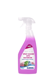 Lift antibacterial multi surface cleaner 750ml Lift, Spray, Cleaner, With, Bactericide, Cleenol