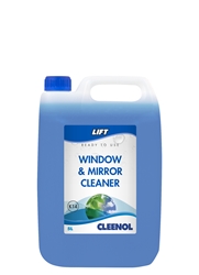 Lift Window & Mirror Cleaner 5L Lift, Window, Mirror, Cleaner, Cleenol