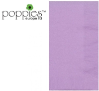 Lilac Pre-Folded 3 Ply 40cm Napkins (1000 Pack) 