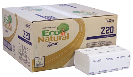 Lucart EcoNatural Z20 Z Fold Paper Towel 