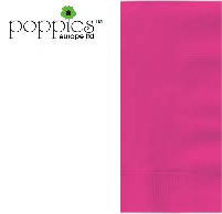 Magenta Pre-Folded 2 Ply 33cm Napkins (2000 Pack) 