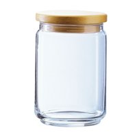 Mania Jar (Wood Effect Lid) 52.8oz 1.5L (6 Pack) Mania, Jar, (Wood, Effect, Lid), 52.8oz, 1.5L