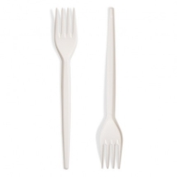 Medium Duty White Plastic PS Fork (x1000) 