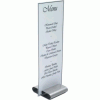 Menu Stand Stainless Steel 3X3 (Each) Menu, Stand, Stainless, Steel, 3X3, Nevilles