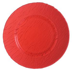 Minerali Colour Red Presentation Plate 12.6” 32cm (12 Pack) Minerali, Colour, Red, Presentation, Plate, 12.6", 32cm