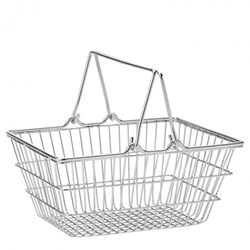 Mini Shopping Basket 7 x 5.25” / 18 x 13cm  (6 Pack) 