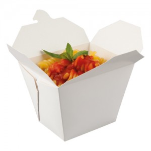 Multi-food carton, microwaveable WHITE 750ml 