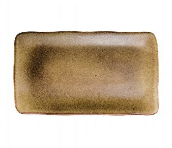 Natura Ironstone Rectangular Plate 35 x 21cm (Pack of 4) 