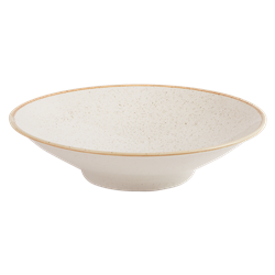 Oatmeal Footed Bowl 26cm (Pack of 6) 