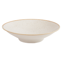 Oatmeal Footed Bowl 26cm (Pack of 6) 