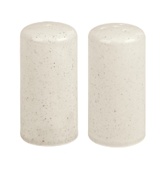 Oatmeal Salt Pot 8cm (3”) (Pack of 6) 