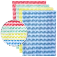 Ocean Large Synthetic Cloth - Blue/Green/Red/Yellow 50 pack 