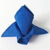 Polyester Royal Blue Napkins 20x20” (5 Pack) Napkins, Linen, Cotton, Polyester, Spun, 