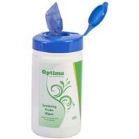 Probe wipes tub of 200 13x13cm (Each) Probe, wipes, tub, of, 200, 13x13cm, Nevilles