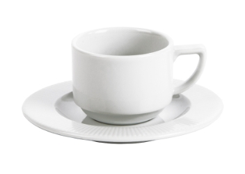 Raio Stacking Espresso Cup 120ml (Pack of 12) 